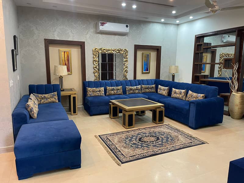 Elegant 10 Marla Fully Furnished Upper Portion for Rent in Bahria Town Lahore 6