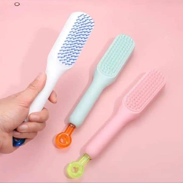 Self Cleaning Hair Comb 0