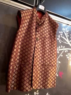 waist coat banarsi