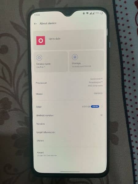 One Plus 7 - 8/256 gb - Official PTA approved 4