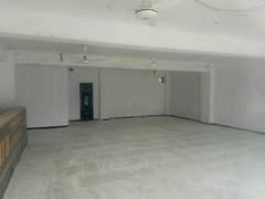 Ground Floor Hall For Rent in Ghauri Town Near Kalma Chowk for Banks 0