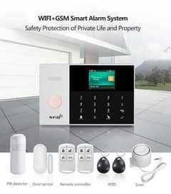 home security burglar alarm system door sensor motion sensor