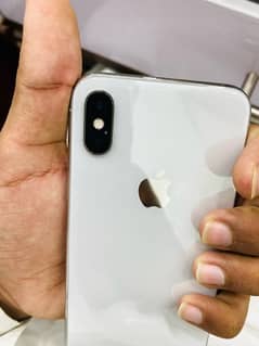 iphone x pta proved 64gb with box trutne faceid ok only batery cahng