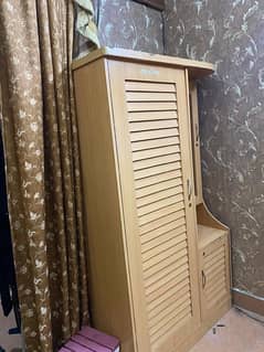 wardrobe with mirror