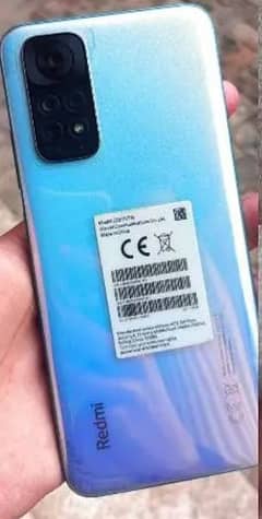 redmi note 11 6/128 with box charger 33w fast 0