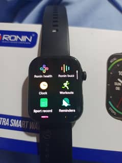 RONIN R09 ULTRA SMART WATCH with 10 months warranty with 2 Straps