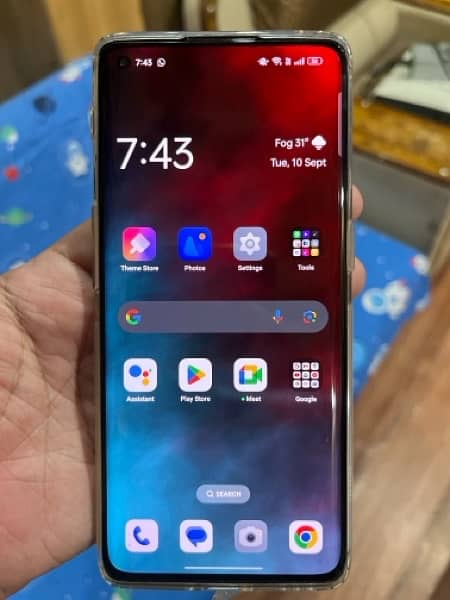 oppo reno 5 pro flag ship device 12/256 gb awsome mobile in edge shape 7