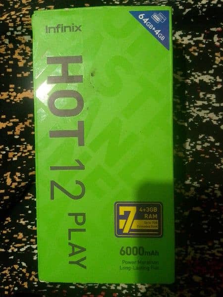 Infinix hot 12play 3