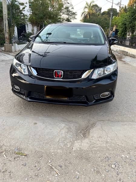 Urgent sale Honda Civic 2014 rebirth black vti hardtop auto mint car 2