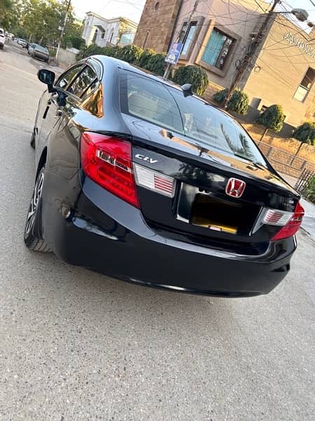 Urgent sale Honda Civic 2014 rebirth black vti hardtop auto mint car 7