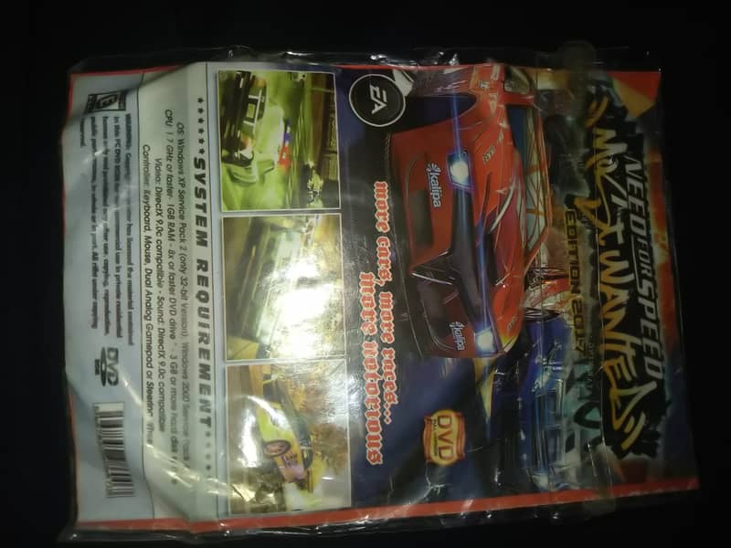 Need for Speed Most Wanted 2005 version for PC. 1