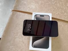 iphone 15 Pro Max 256GB Non PTA Only 1 Month Used l For Sale