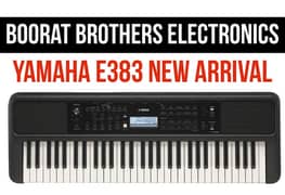 New arrived  Yamaha PSR-E383 available at our yamaha official outlet