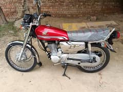 Honda CG 125 self start 2019 model bike for sale WhatsApp 0340,0114872