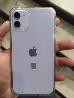 iphone 11 128gb jv sim 10/10 condition Face ID ok