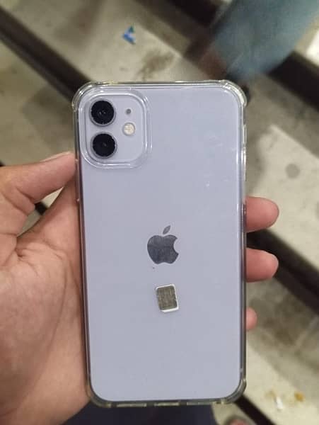 iphone 11 128gb jv sim 10/10 condition Face ID ok 4