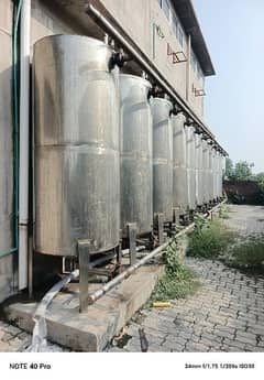 Stainless steel storage tank