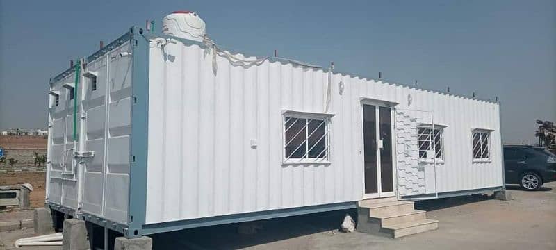 Prefab school guard room cafe tuckshop,container office porta cabin 6