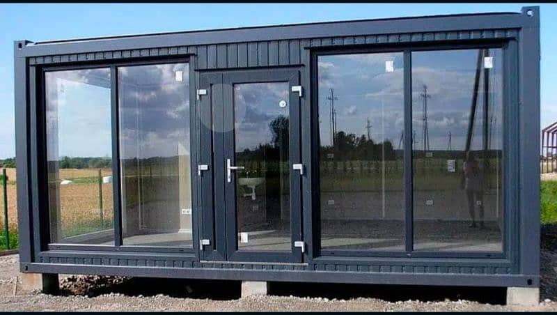 Prefab guard room Container office Porta cabin toilet washroom kitchen 5