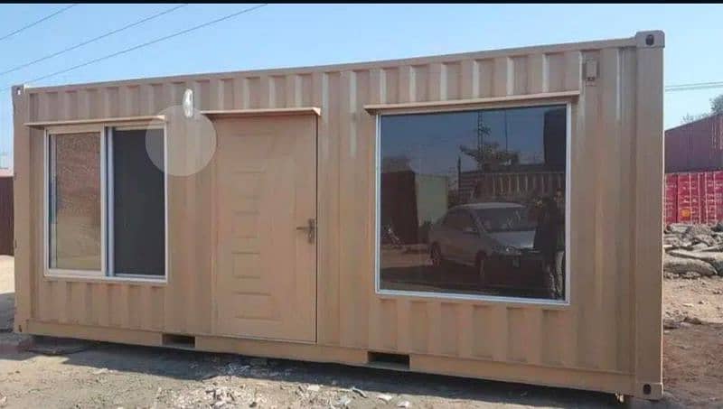 Prefab guard room Container office Porta cabin toilet washroom kitchen 7