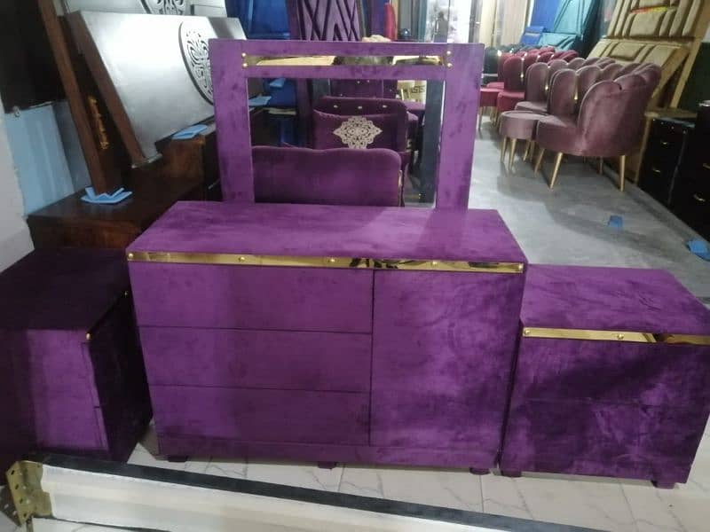 Bed Set/Bedroom Furniture/Jahez package/poshish bed/Wooden Furniture 6