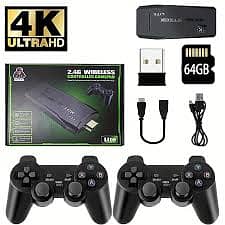 M8 GAME 4K WITH TAKKEN 3 GAME (64GB TF CARD) FOR 20000+ GAMES AND TWO 4