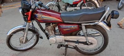 Honda 125 complete file urjunt sale 2005 modal red