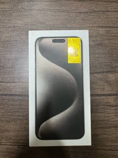 Iphone 15 Pro Max Natural Titanium 256 GB Non PTA