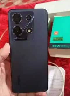 infinix note 30 box and charger available good condition