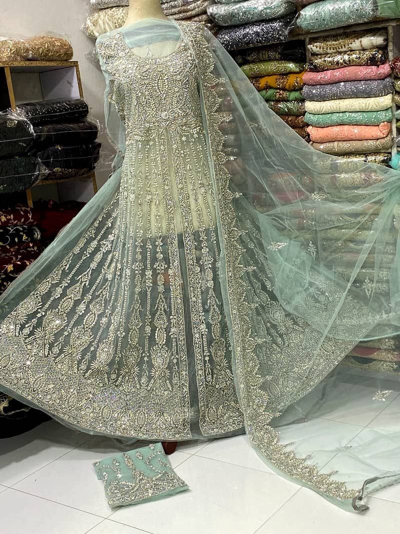 Winter  Unstitched Dresses/Bridal Sarees/Lehanga in Effordable Prices. 2