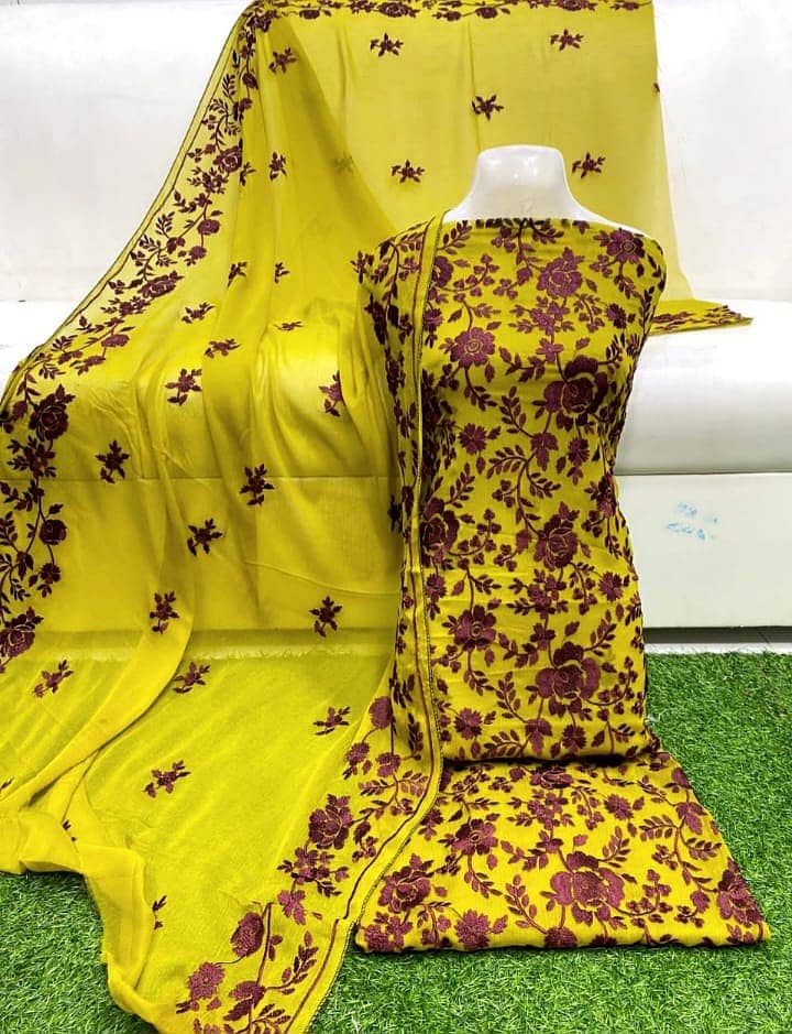 Winter  Unstitched Dresses/Bridal Sarees/Lehanga in Effordable Prices. 13