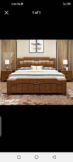 ful shesham wood bed set