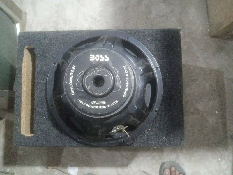 12 inch subwoofer hi quality bass with amp 0