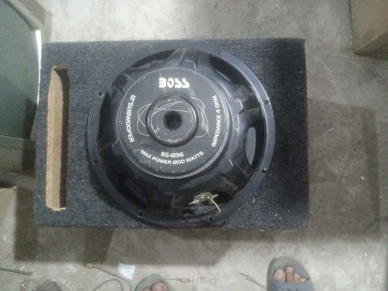 12 inch subwoofer hi quality bass with amp 2