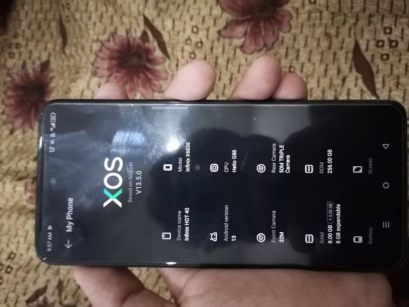 infinix hot 40 8/256 8