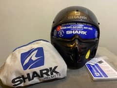 BRAND NEW SHARK DRAK 2 CARBON FIBER HELMET WITH DUST COVER