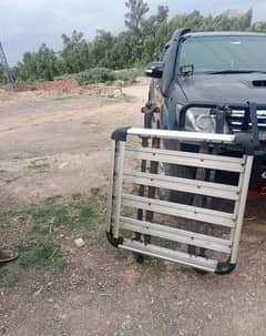 Roof Top luggage Carrier silver