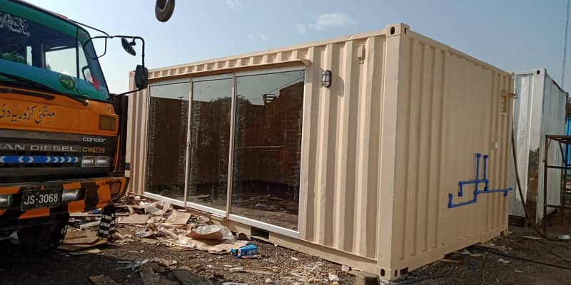 shipping container office container office security cabin portable toilet with tiles 1