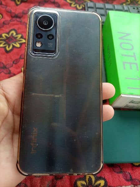 infinix not 11 /4+2/128/full box 9