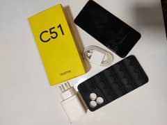 Realme C51 (4/64) Black=03088645583 0