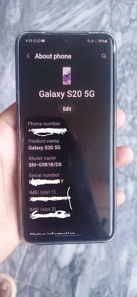 Samsung s20 5g pta 6