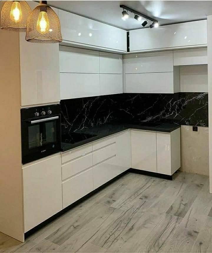 kitchen cabinet and granite marble 16