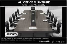 Workstation /Conference, Executive table /Office Boss,revolving chairs