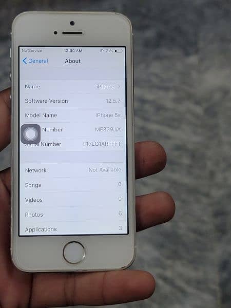 IPHONE 5S 64 GB NON PTA 5