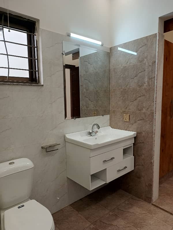 1 KANAL Brand New Upper Portion For Rent AVAILABLE iN DHA EME SOCIETY LAHORE 3 Master Bedroom TV Launch kichan store Giraj Tiras Laundry Area Rent Demand 100000 23