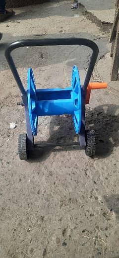 Garden Hose Pipe Reel Trolley