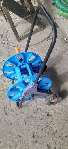 Garden Hose Pipe Reel Trolley