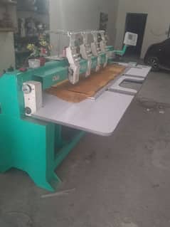 4 hd embroidery machine new condition 400 by 600