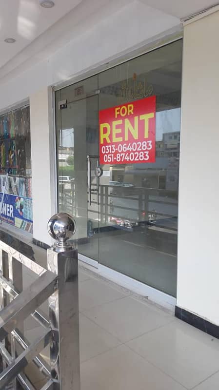 Brand New 500 Sqft Shop For Rent In Prime Location Of Pakistan Town 1