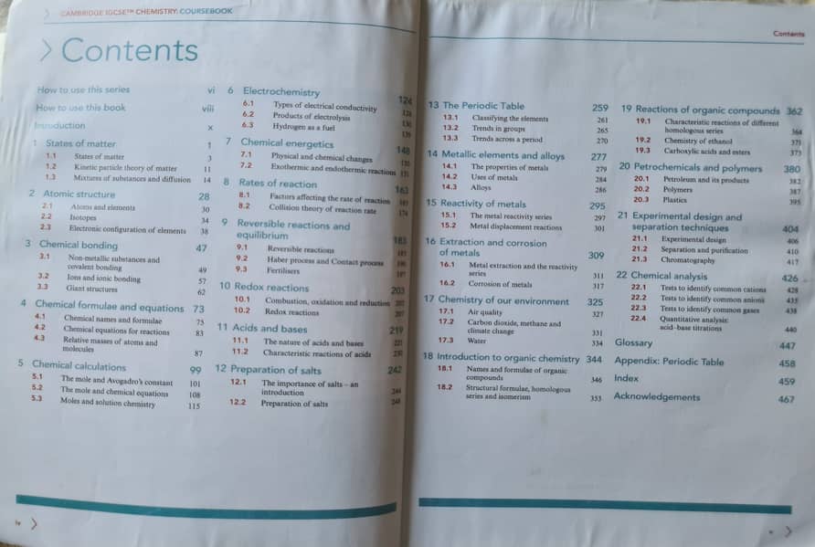 Chemistry IGCSE/O Levels 5th Edition 1